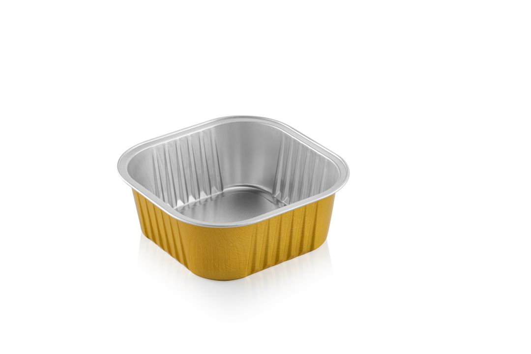 Derin Küçük Alüminyum Yemek Kabı
